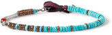 Thumbnail for your product : Peyote Bird Bijoux Sterling Silver And Leather Multi-Stone Beaded Bracelet