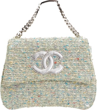 Chanel Multi Color Tweed Cc Shoulder Bag (Authentic Pre-Owned) - ShopStyle
