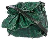 Thumbnail for your product : Carlos Falchi Python Butterfly Crossbody Bag