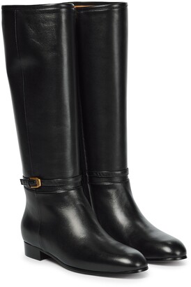 Gucci Knee-high leather boots
