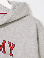 Thumbnail for your product : Tommy Hilfiger Junior varsity appliqué hoodie