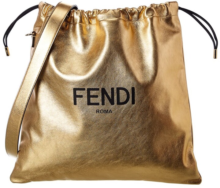 Fendi Pack Medium Leather Pouch - ShopStyle Clutches