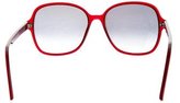 Thumbnail for your product : Saint Laurent Classic 8 Oversize Sunglasses
