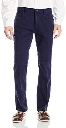 Izod Men's 5pocket Straight Washed Chino Casual Pant,L