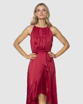 Thumbnail for your product : Pilgrim Women's Red Midi Dresses - Alana Midi Dress - Size One Size, 6 at The Iconic