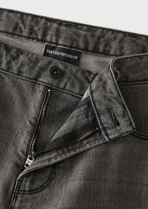 Emporio Armani J06 Slim-Fit, Comfort-Twill Jeans