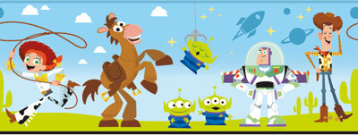 York Wall Coverings Disney and Pixar Toy Story 4 15' L x 9\