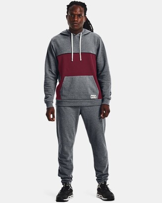 under armour men's ua playback fleece colorblock hoodie