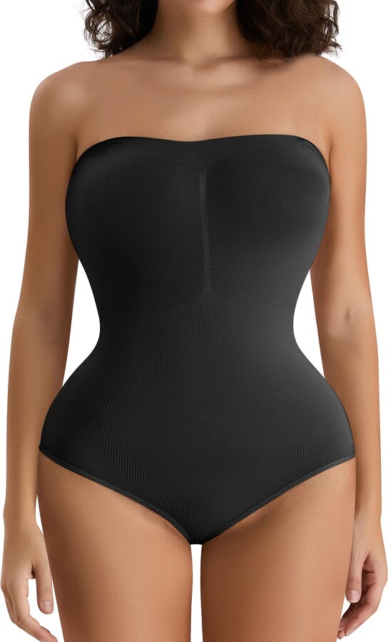 Seamless Control Shaping Under Bust Leotard