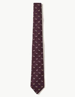 Marks and Spencer Wool Blend Beagle Tie