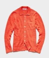 Thumbnail for your product : Inis Meáin Shirt Jacket in Arancio