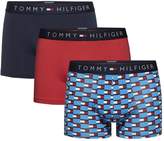 Thumbnail for your product : Tommy Hilfiger 3pk Print/Plain Trunk