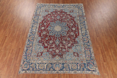 Wildon Home Distressed Vintage Traditional Area Rug 8x11
