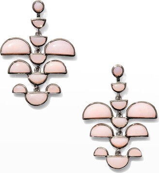 NAKARD Phoenix Earrings in Pink Opal