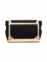 Thumbnail for your product : Balmain Kids Logo-Plaque Baby Changing Bag