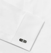 Thumbnail for your product : Tateossian Gunmetal-Tone Stainless Steel Cufflinks