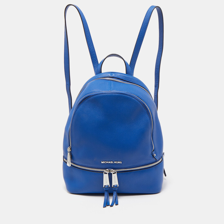 Backpack Michael Kors Blue in Plastic - 25761530