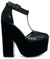 Thumbnail for your product : ASOS PRESSURE Leather Platforms
