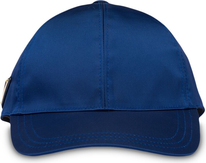 Prada Logo Plaque Baseball Cap - ShopStyle Hats