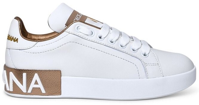 Dolce & Gabbana Leather Women's Sneakers & Athletic Shoes | ShopStyle