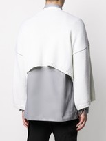 Thumbnail for your product : Raf Simons Cropped Smiley Jumper