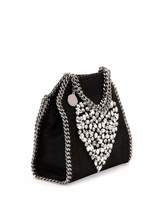 Thumbnail for your product : Stella McCartney Falabella Tiny Heart Shoulder Bag, Black