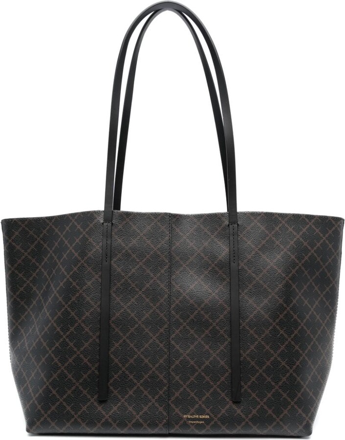 By Malene Birger Abigail printed tote bag - ShopStyle