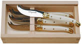 Thumbnail for your product : Jean Dubost Le Thiers Ivory Fork Tipped Cheese Knives (Set of 4)