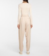 Thumbnail for your product : Joseph Taavi high-rise wool twill pants