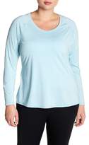 Thumbnail for your product : Z By Zella Home Stretch Long Sleeve Tee (Plus Size)