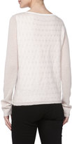 Thumbnail for your product : Halston Lightweight Cable-Knit Sweater