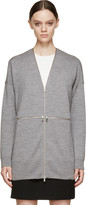 Thumbnail for your product : McQ Heather Grey Zip Cardigan