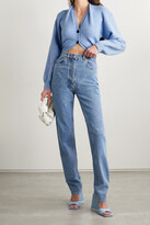 Thumbnail for your product : Alexander Wang Cropped Layered Knitted Cardigan