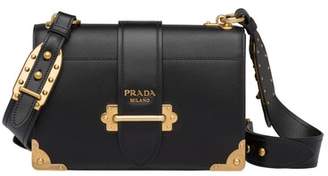 prada cahier large leather bag