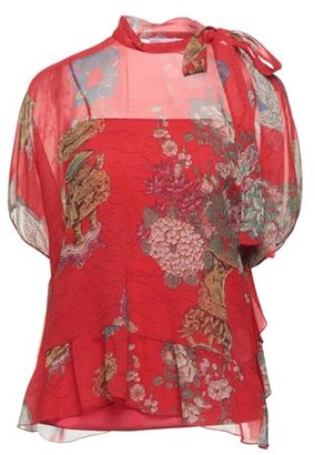 Red Valentino Floral Blouse | Shop the world's largest collection 