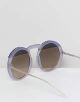 Thumbnail for your product : Emporio Armani round sunglasses-Purple