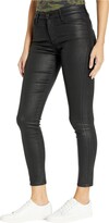 Thumbnail for your product : AG Jeans Farrah Skinny Ankle in Leatherette Light/Super Black (Leatherette Light/Super Black) Women's Clothing