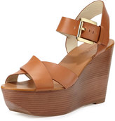Thumbnail for your product : MICHAEL Michael Kors Peggy Wedge Sandal