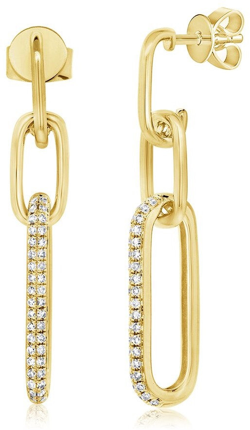Sabrina Designs 14K 0.33 Ct. Tw. Link Dangle Earrings