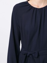 Thumbnail for your product : Odeeh Draped Dress With Tied Waist