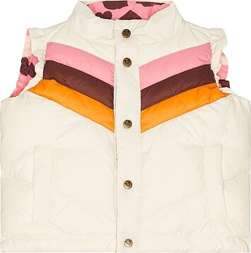 Pink Chicken Reversible Ruffle Ellis Vest