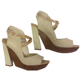 Thumbnail for your product : Cole Haan Beige Leather Heels