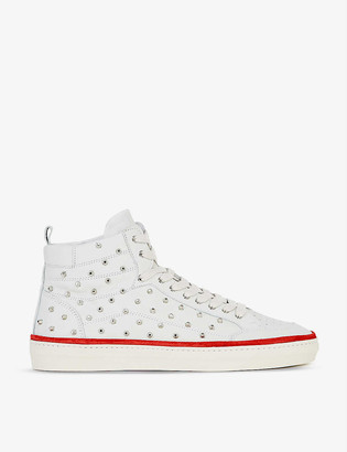 kooples high top trainers