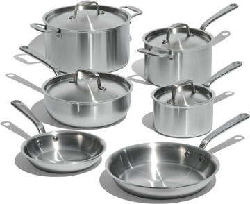 Made In Cookware 10PC Stainless Clad Cookware Set