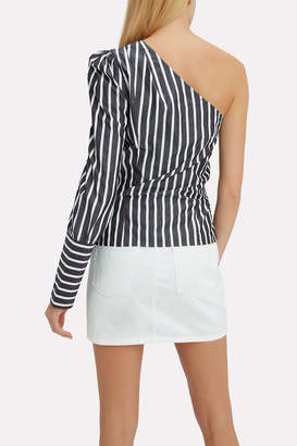 Maggie Marilyn Maggie Marilyn A Little After Ten One Shoulder Blouse