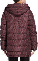 Thumbnail for your product : Dolce & Gabbana Printed Hooded Down Coat