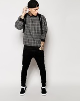 Thumbnail for your product : ASOS Oversized Sweatshirt With Check