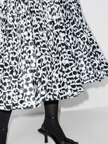 Thumbnail for your product : Richard Quinn Daisy pleated midi skirt