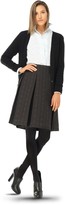 Thumbnail for your product : Max Studio Geo Jacquard Pleated Skirt
