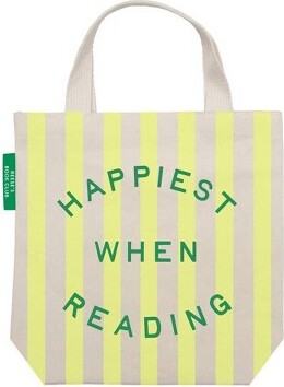 Random House Reese'sBookClubHappiestWhenReadingMiniTote